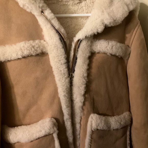 Sandro shearling jacket size 2 - Picture 9 of 9